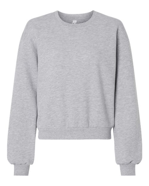 Customized Ladies American Apparel ReFlex Fleece Crewneck Sweatshirt RF494