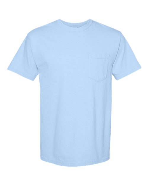 Customized Comfort Colors Garment-Dyed Heavyweight Pocket T-Shirt 6030