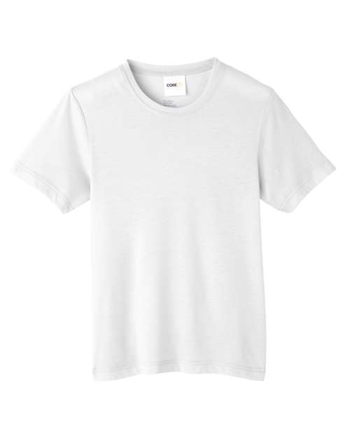 Customized Youth CORE365 Fusion ChromaSoft™ Performance T-Shirt CE111Y
