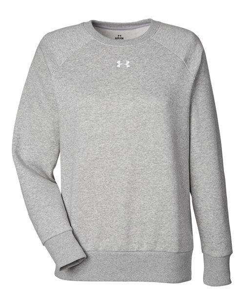 Customized Ladies Under Armour Rival Fleece Crewneck Sweatshirt