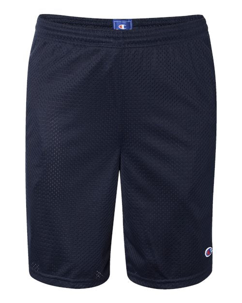 Customized Champion Polyester Mesh 9" Shorts with Pockets S162