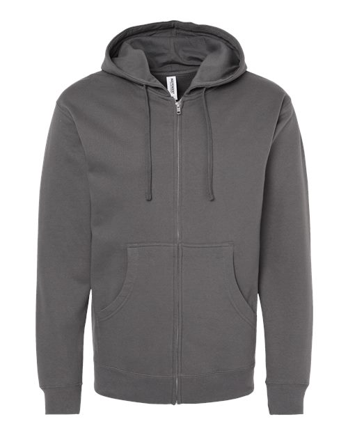 Customized Independent Trading Co. Midweight Full-Zip Hooded Sweatshirt SS4500Z
