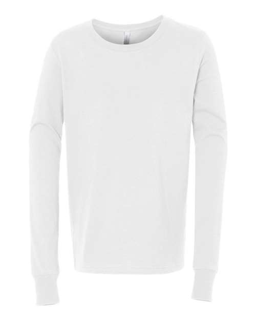 Customized Youth BELLA + CANVAS Jersey Long Sleeve Tee 3501Y