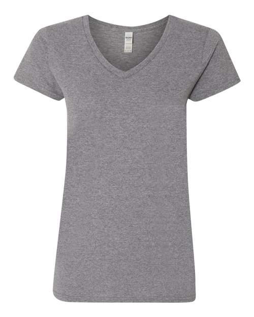 Customized Ladies Gildan® Heavy Cotton™ V-Neck T-Shirt 5V000L