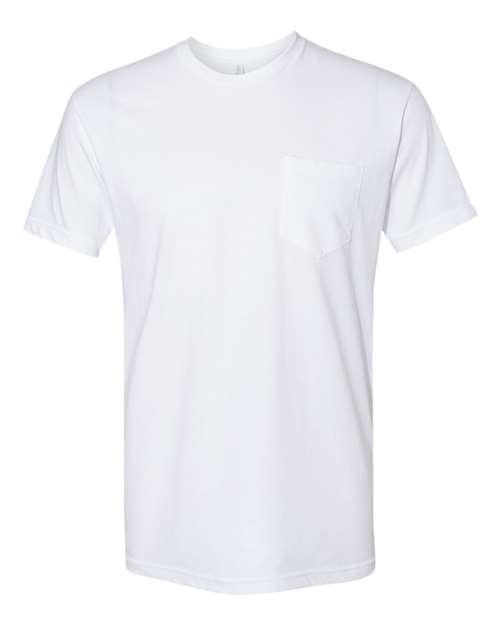 Customized Next Level Cotton Pocket T-Shirt 3605
