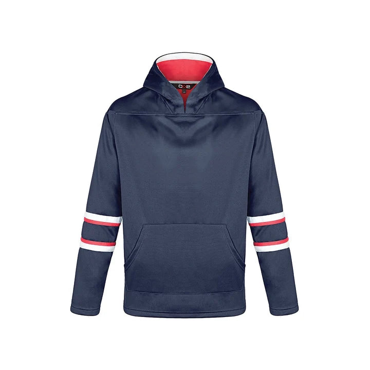 Customized Youth CX2 Dangle Pullover Hockey Lace Hooded Sweatshirt L0617Y