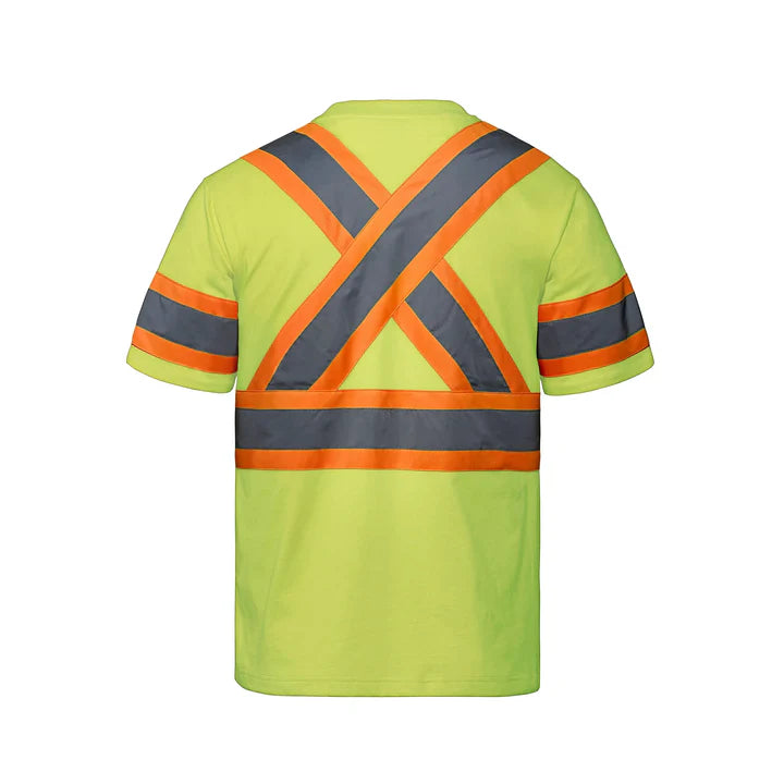 Customized CX2 Hi-Vis Optimum - Cotton Hi-Vis T-Shirt