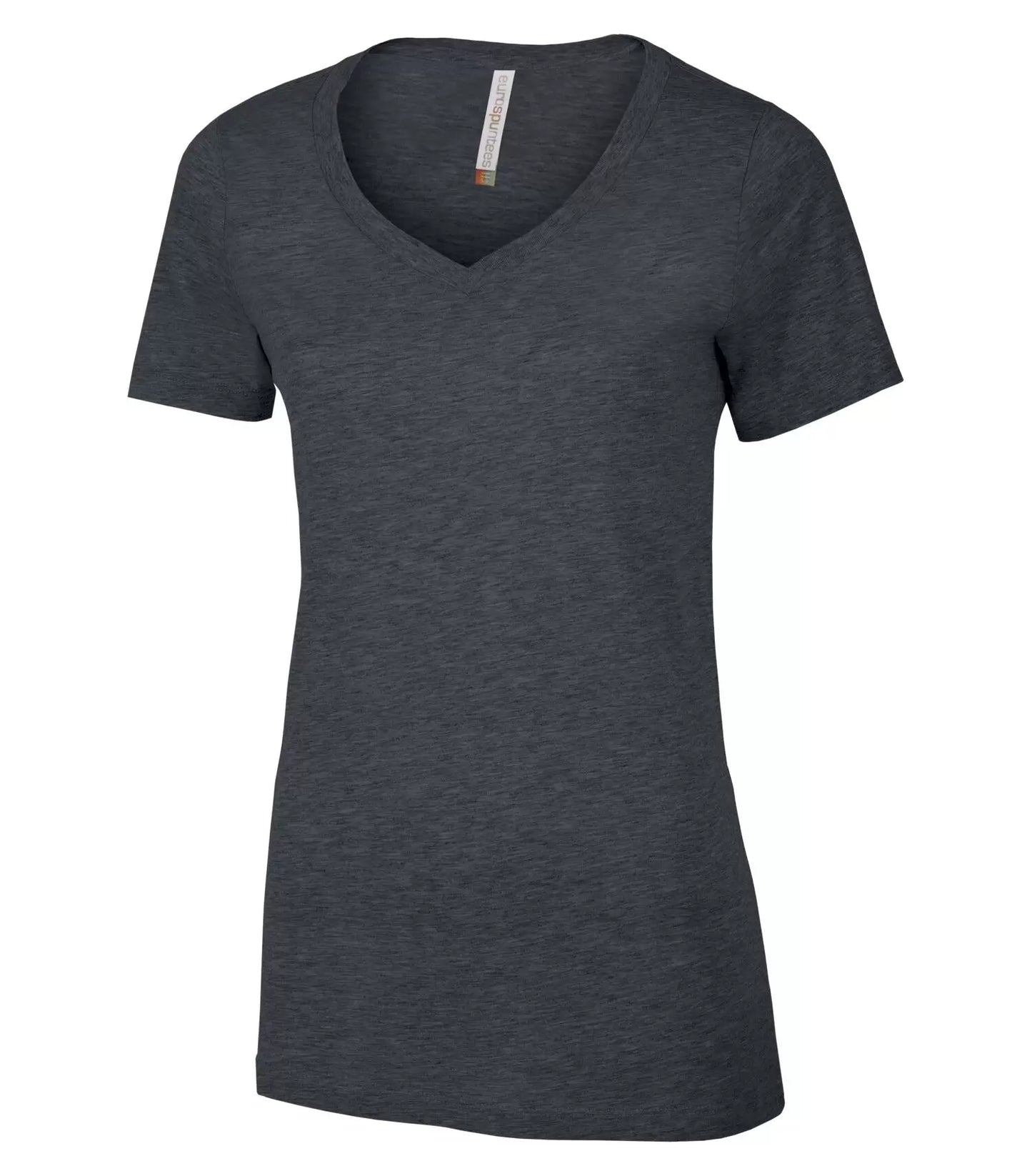 Customized Ladies ATC™ Eurospun® Ring Spun V-Neck Tee 8001L