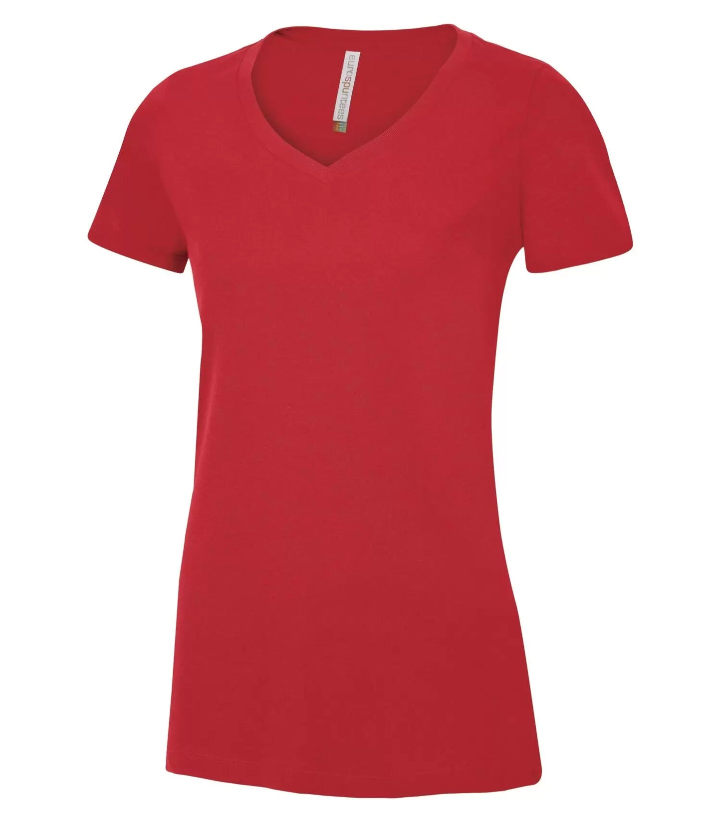 Customized Ladies ATC™ Eurospun® Ring Spun V-Neck Tee 8001L