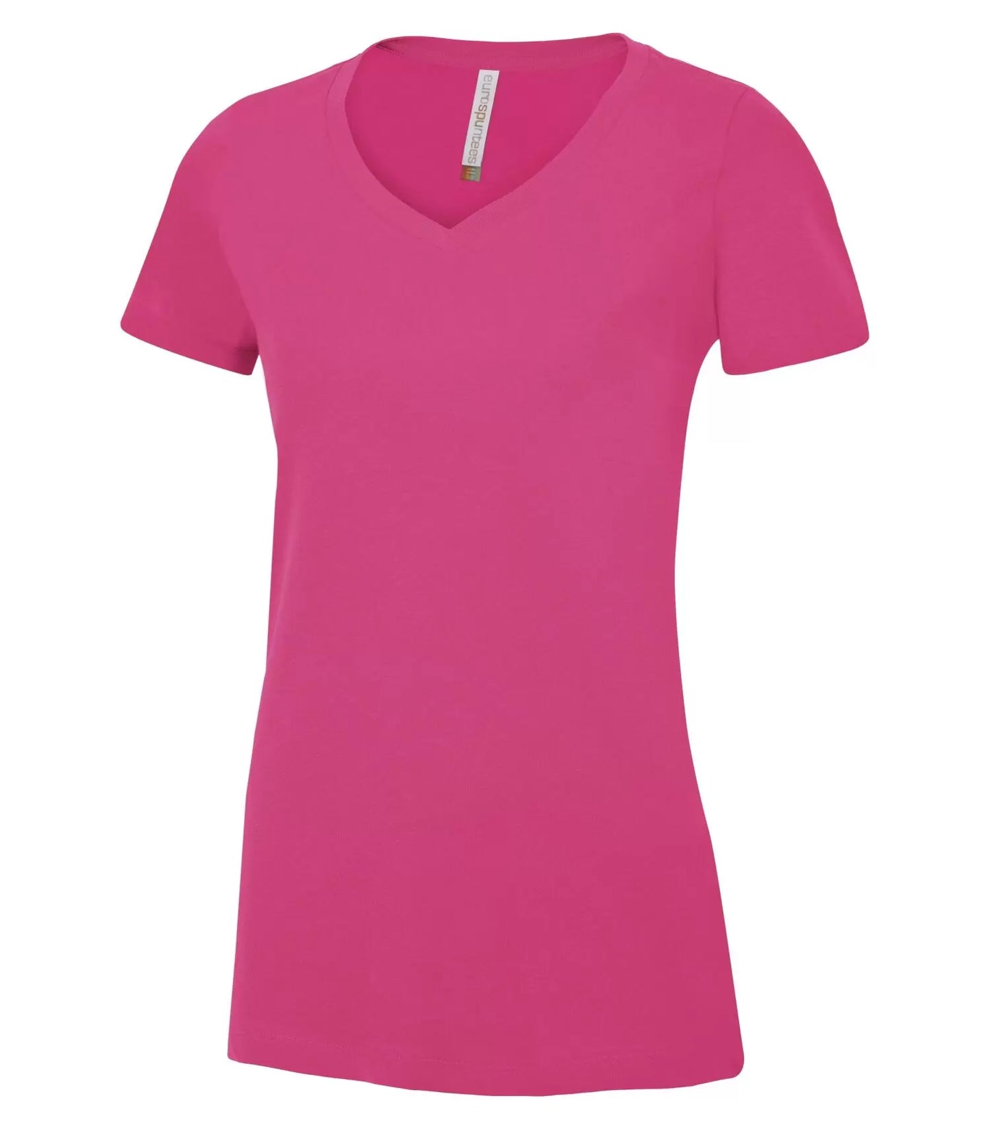 Customized Ladies ATC™ Eurospun® Ring Spun V-Neck Tee 8001L