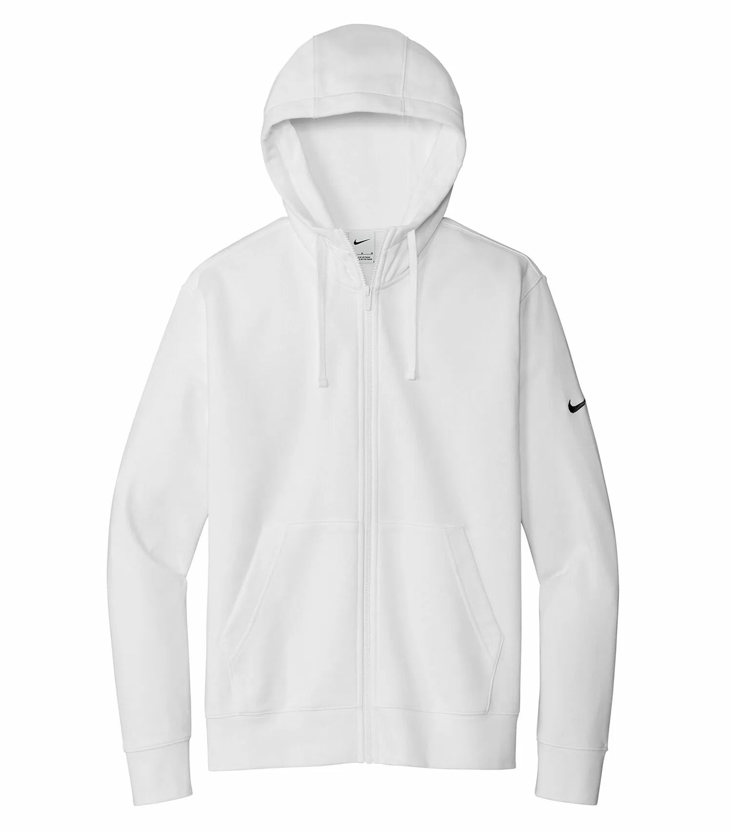 Customized NIKE Club Fleece Sleeve Swoosh Full Zip Hoodie DR1513