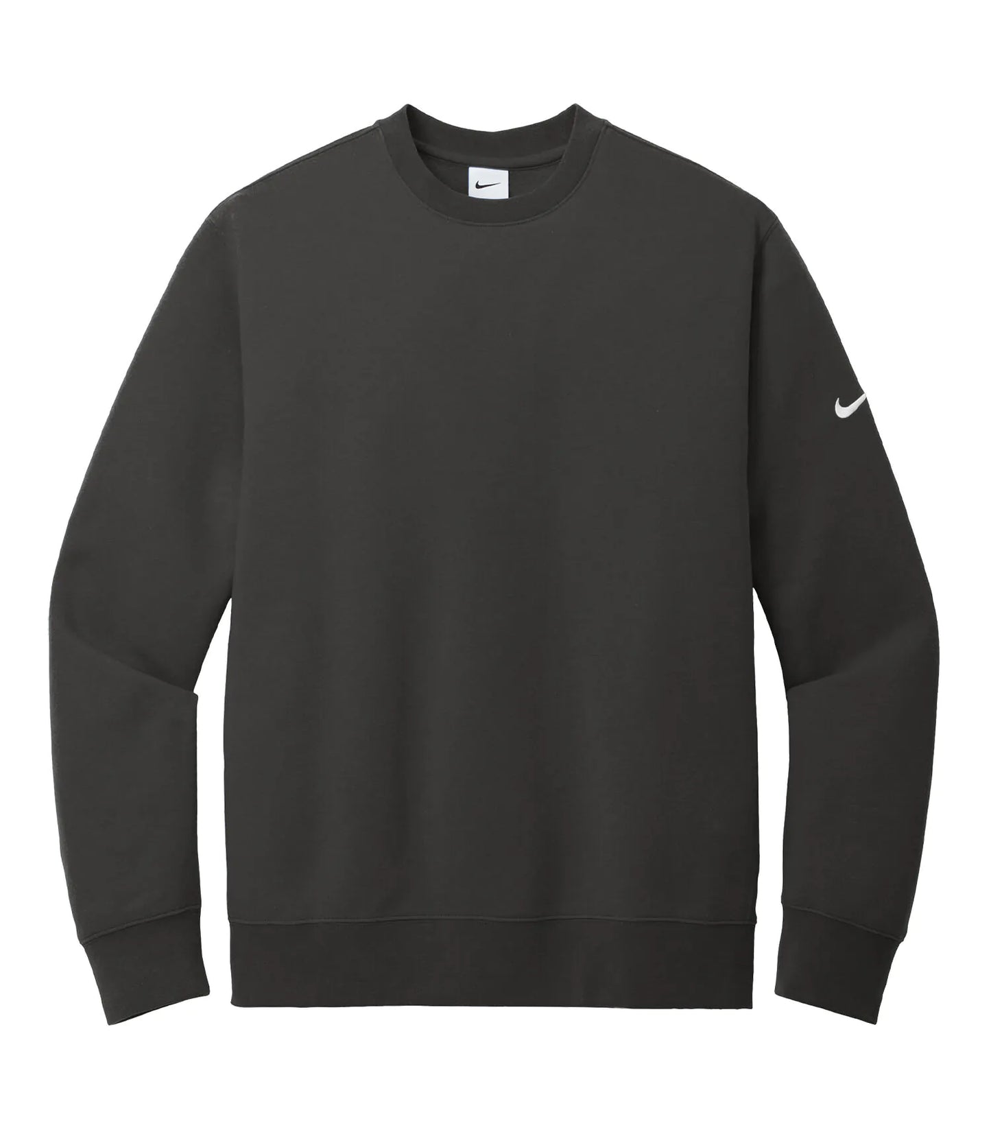 Customized Nike Club Fleece Sleeve Swoosh Crew NKFD9863