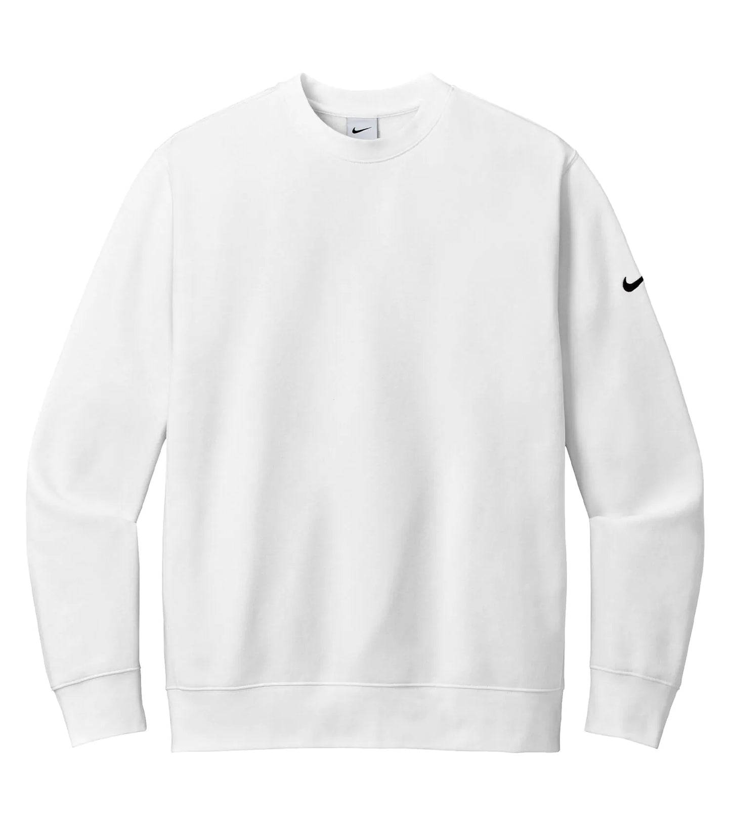 Customized Nike Club Fleece Sleeve Swoosh Crew NKFD9863
