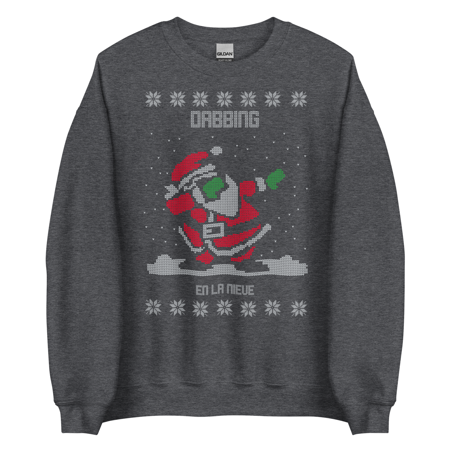 "Ugly Christmas Sweater" Dabbing in the Snow