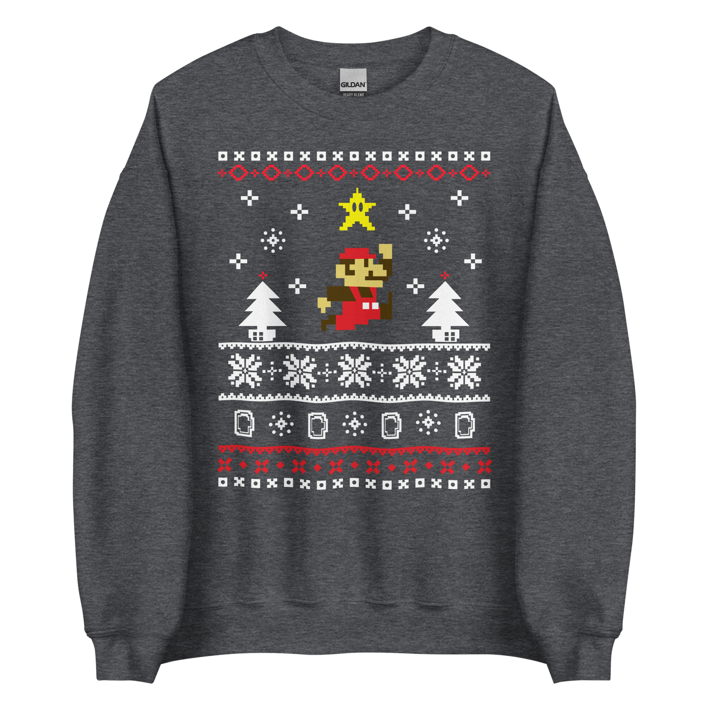 "Ugly Christmas Sweater" Mario