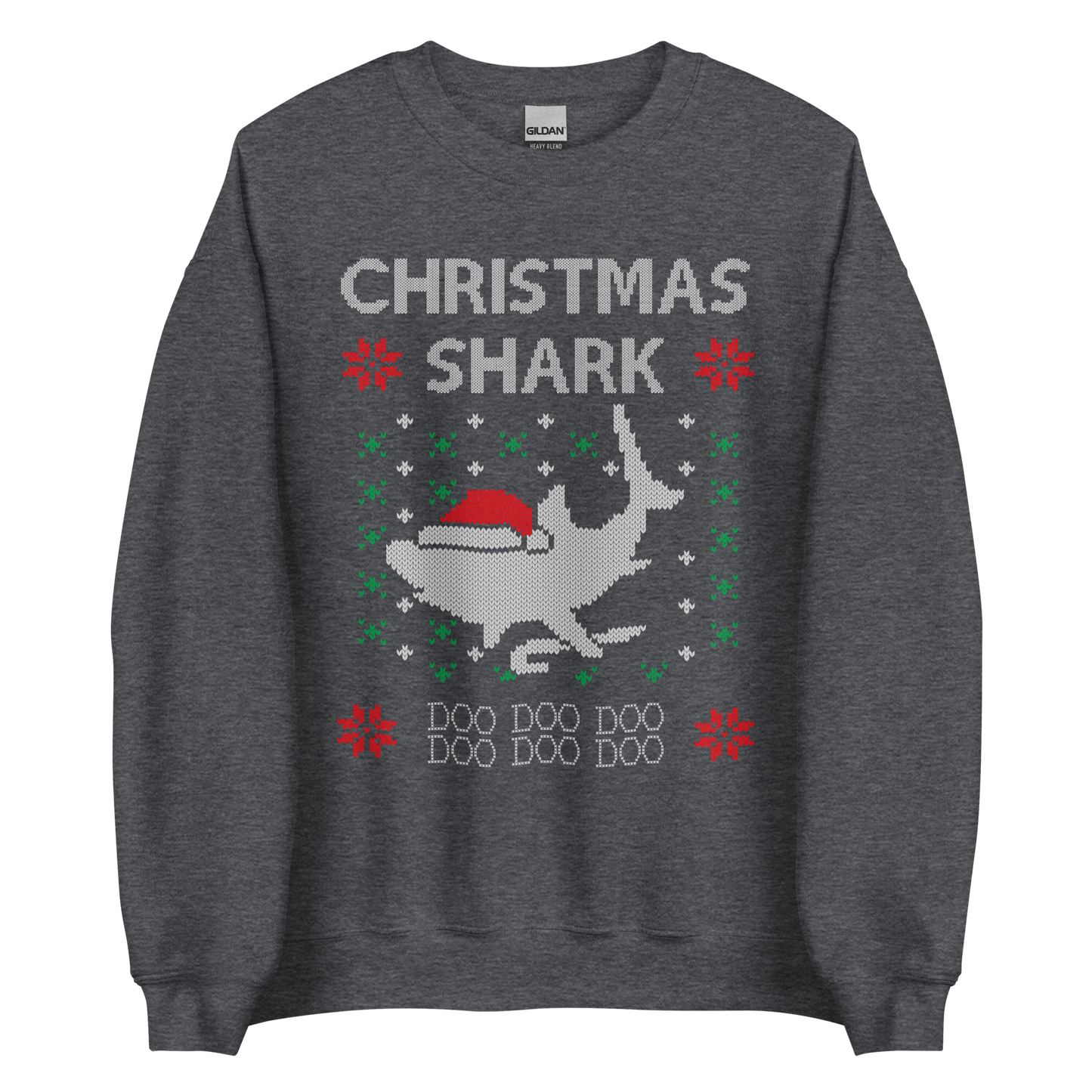 "Ugly Christmas Sweater" Christmas Shark