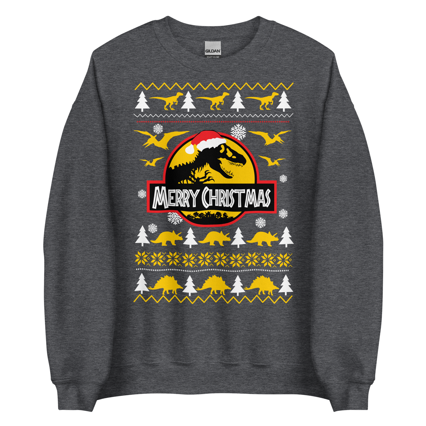 "Ugly Christmas Sweater" Jurassic Christmas