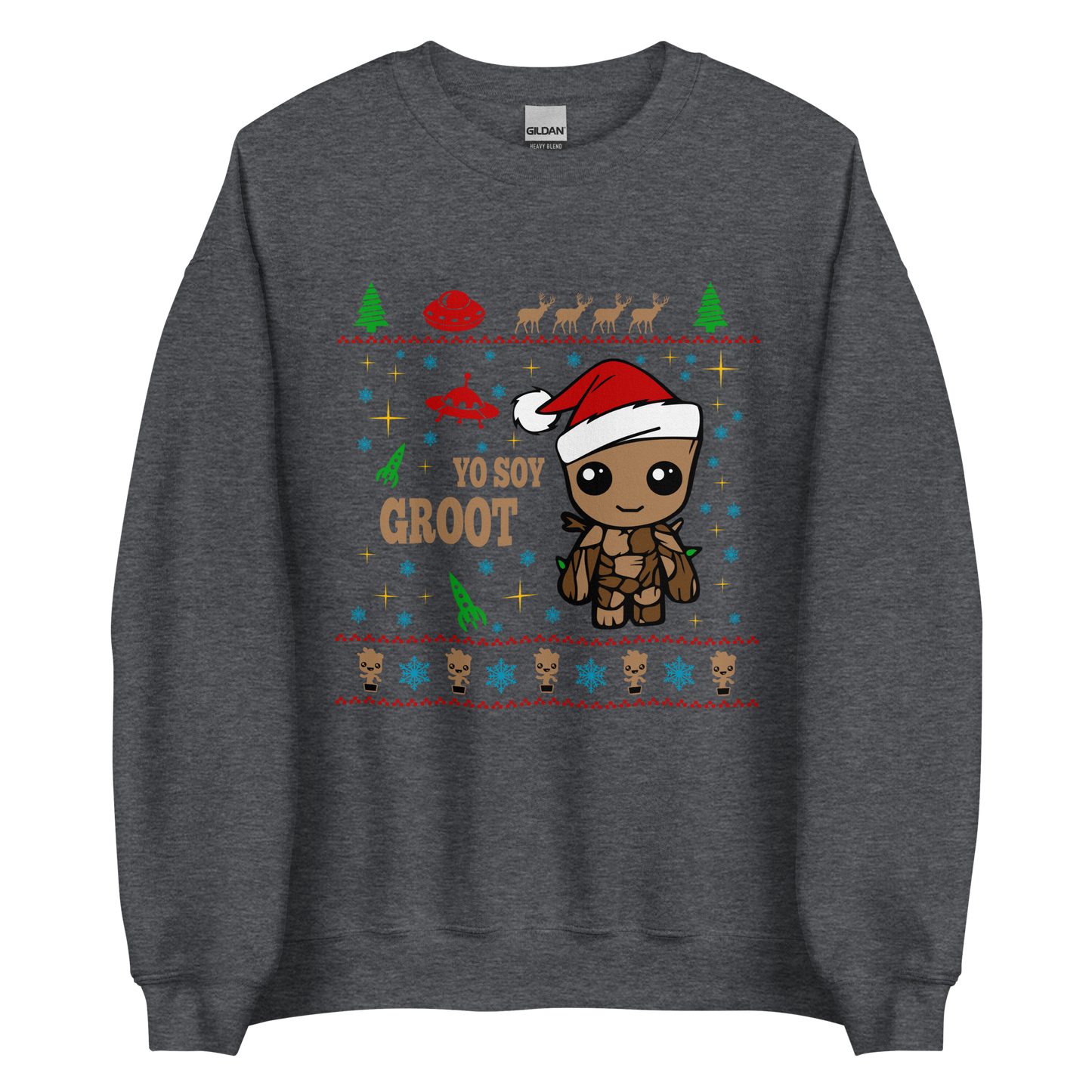 "Ugly Christmas Sweater" Yo Soy Groot