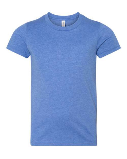 Customized Youth BELLA + CANVAS CVC Jersey Tee 3001YCVC