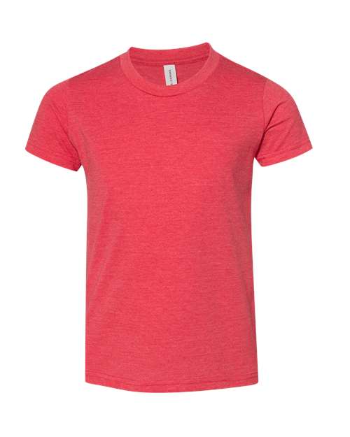 Customized Youth BELLA + CANVAS CVC Jersey Tee 3001YCVC