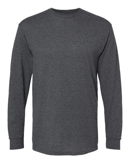 Customized M&O Gold Soft Touch Long Sleeve T-Shirt 4820