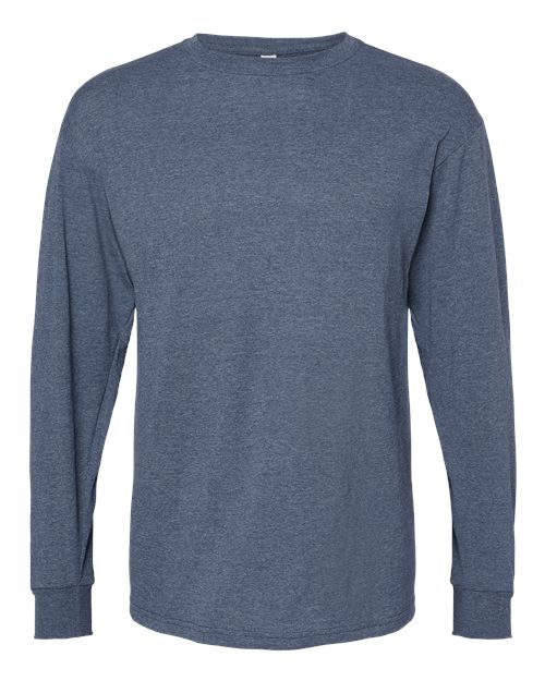Customized M&O Gold Soft Touch Long Sleeve T-Shirt 4820
