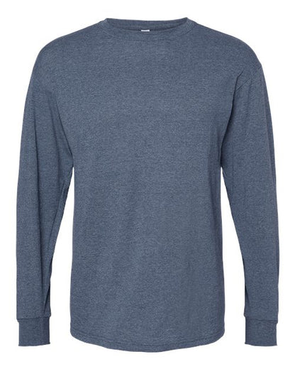 Customized M&O Gold Soft Touch Long Sleeve T-Shirt 4820