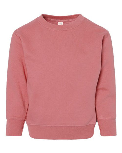 Customized Toddler Rabbit Skins Fleece Crewneck Sweatshirt 3317