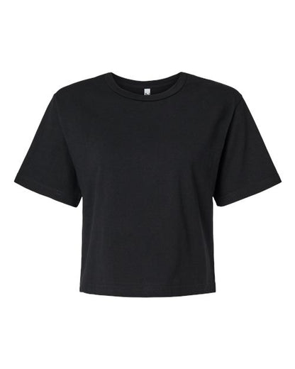 Customized Ladies American Apparel Fine Jersey Boxy Tee 102