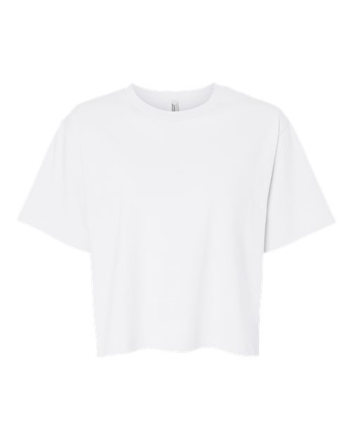 Customized Ladies American Apparel Fine Jersey Boxy Tee 102