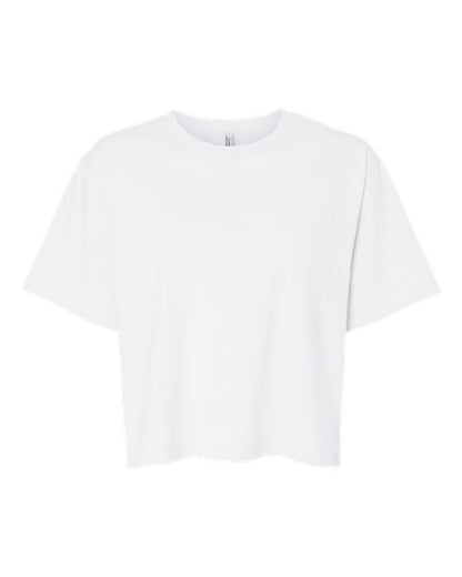 Customized Ladies American Apparel Fine Jersey Boxy Tee 102