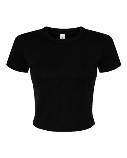 Customized Ladies BELLA + CANVAS Micro Rib Baby Tee 1010