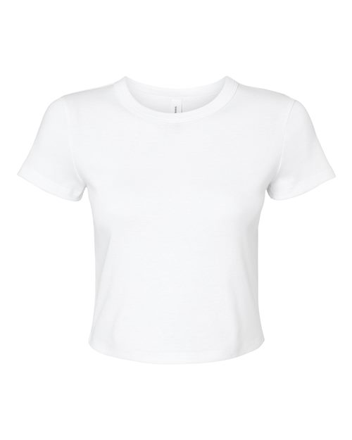 Customized Ladies BELLA + CANVAS Micro Rib Baby Tee 1010