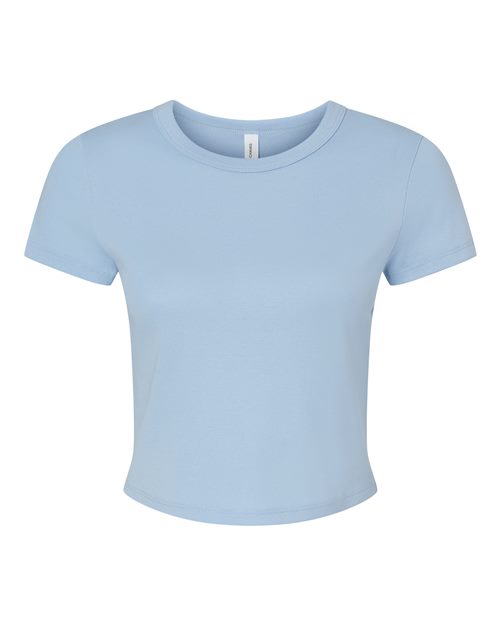 Customized Ladies BELLA + CANVAS Micro Rib Baby Tee 1010