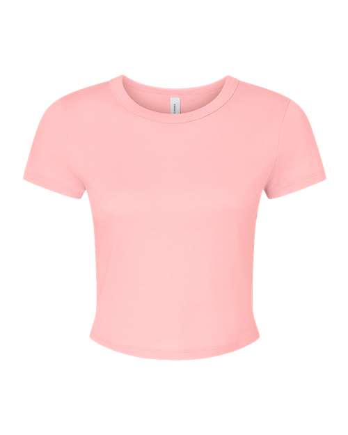 Customized Ladies BELLA + CANVAS Micro Rib Baby Tee 1010