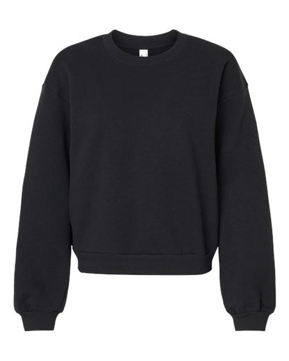 Customized Ladies American Apparel ReFlex Fleece Crewneck Sweatshirt RF494