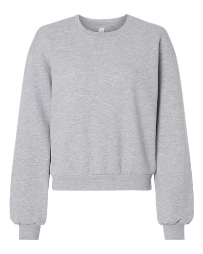 Customized Ladies American Apparel ReFlex Fleece Crewneck Sweatshirt RF494