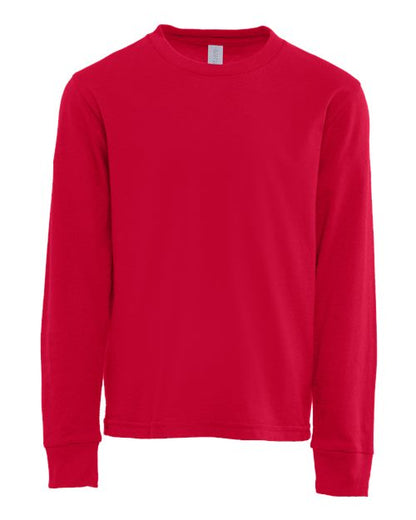 Customized Youth Next Level Cotton Long Sleeve T-Shirt 3311
