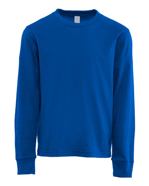 Customized Youth Next Level Cotton Long Sleeve T-Shirt 3311