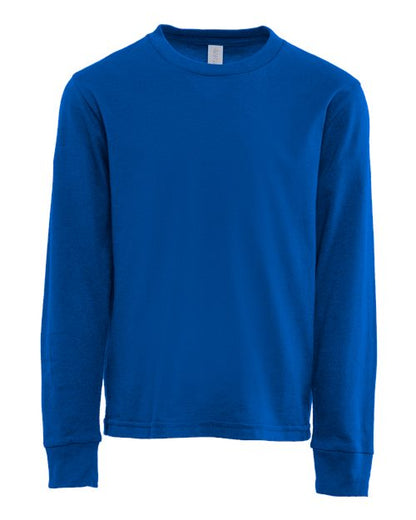 Customized Youth Next Level Cotton Long Sleeve T-Shirt 3311