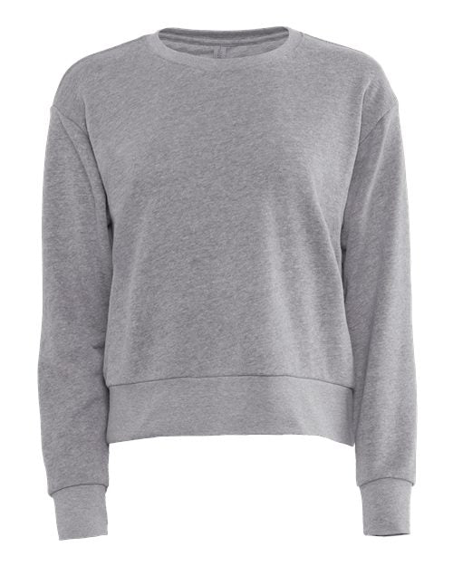 Customized Ladies Next Level Laguna Sueded Crewneck Sweatshirt 9084