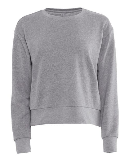 Customized Ladies Next Level Laguna Sueded Crewneck Sweatshirt 9084