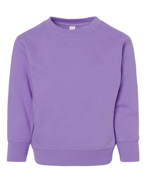 Customized Toddler Rabbit Skins Fleece Crewneck Sweatshirt 3317