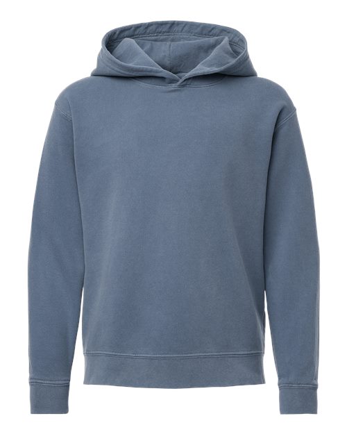 Customized Youth Comfort Colors® Garment-Dyed Lightweight Fleece Hooded Sweatshirt 1467Y