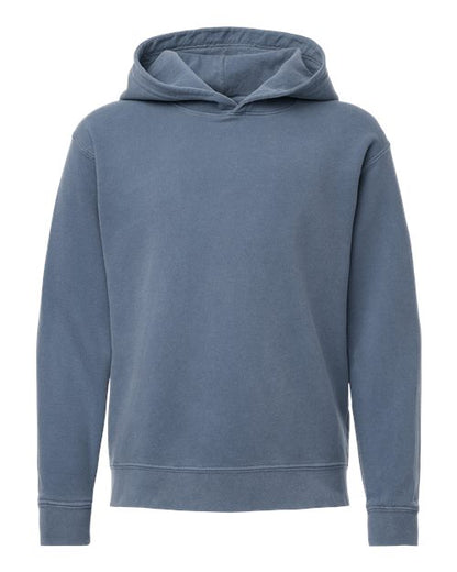 Customized Youth Comfort Colors® Garment-Dyed Lightweight Fleece Hooded Sweatshirt 1467Y