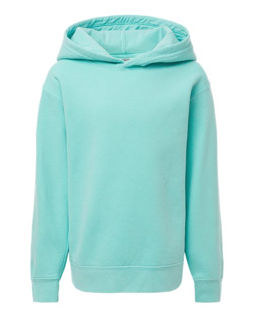 Customized Youth Comfort Colors® Garment-Dyed Lightweight Fleece Hooded Sweatshirt 1467Y