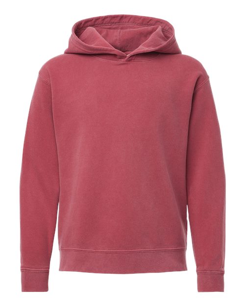 Customized Youth Comfort Colors® Garment-Dyed Lightweight Fleece Hooded Sweatshirt 1467Y