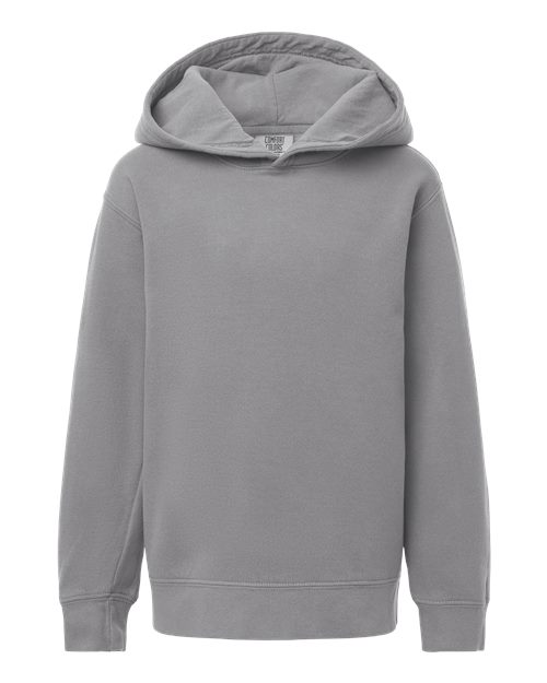 Customized Youth Comfort Colors® Garment-Dyed Lightweight Fleece Hooded Sweatshirt 1467Y