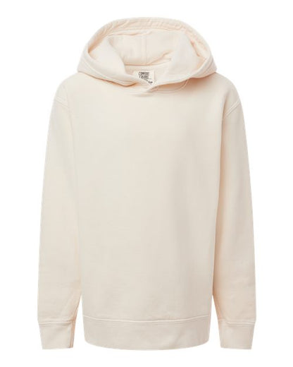 Customized Youth Comfort Colors® Garment-Dyed Lightweight Fleece Hooded Sweatshirt 1467Y