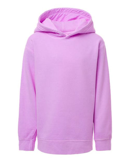 Customized Youth Comfort Colors® Garment-Dyed Lightweight Fleece Hooded Sweatshirt 1467Y